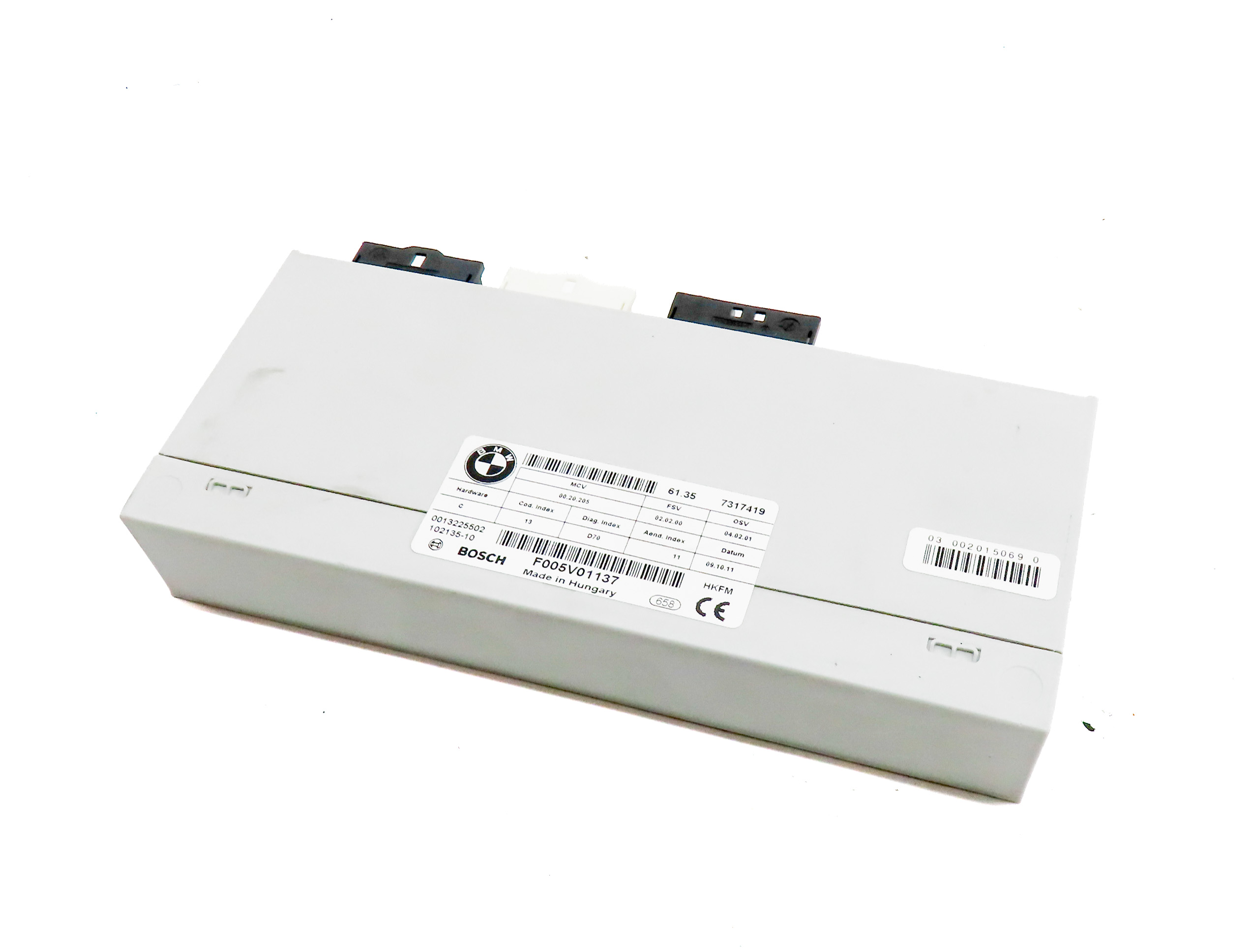 08-14 BMW X6 X6M (E71) REAR TRUNK LIFT HATCH GATE DOOR LIFTGATE CONTROL MODULE — exact item pictured